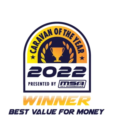 Snowy River Caravan - Winner of the 2022 Caravan of the Year (COTY) Best Value for Money Category